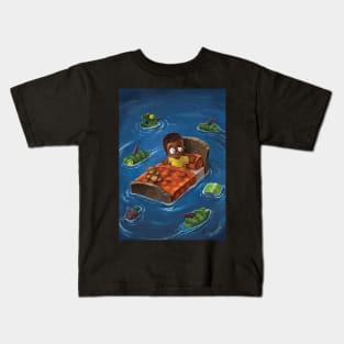 The Floating Bed Kids T-Shirt